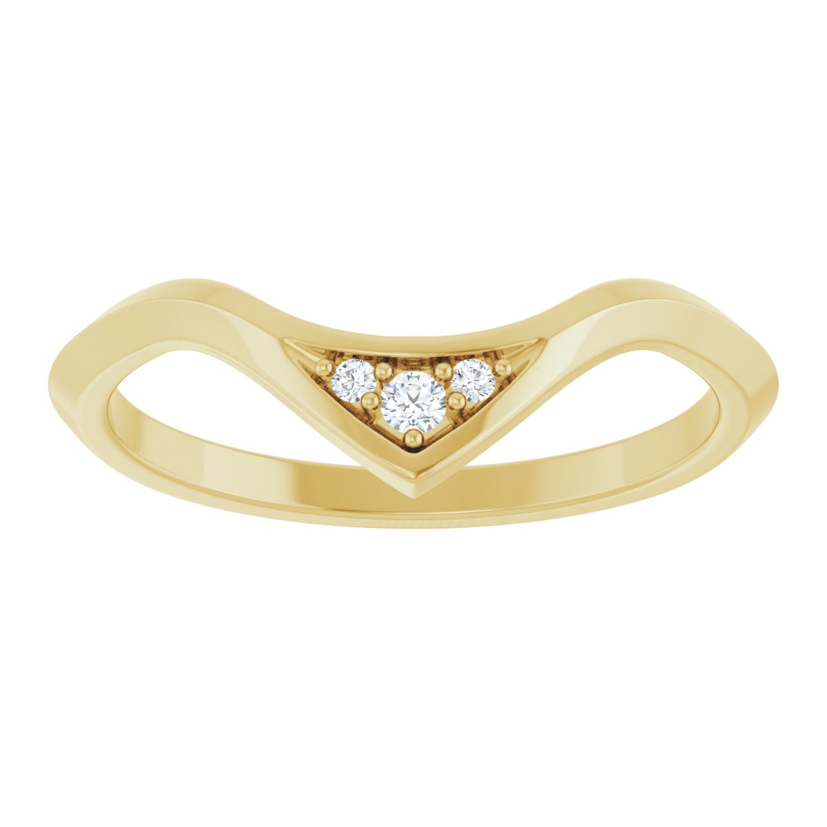 Accented Engagement Ring or Band