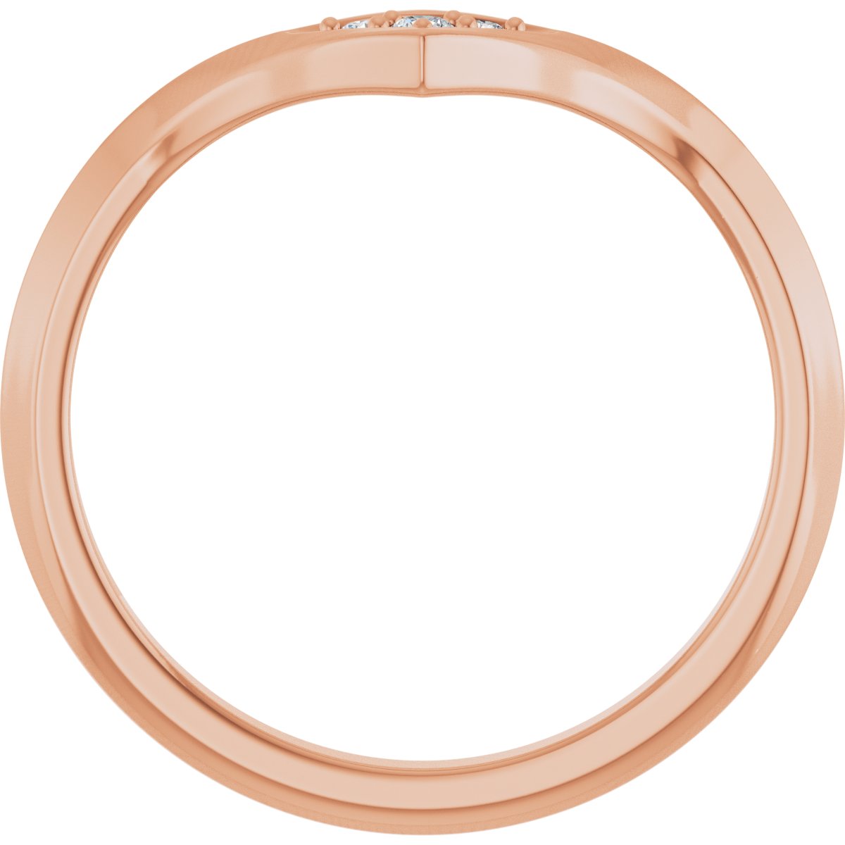 Accented Engagement Ring or Band