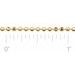 1.8 mm Diamond-Cut Bead Chain by the Inch