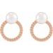 Pearl & Chain Earrings