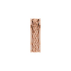 Woven-Design Comfort-Fit Flat Band