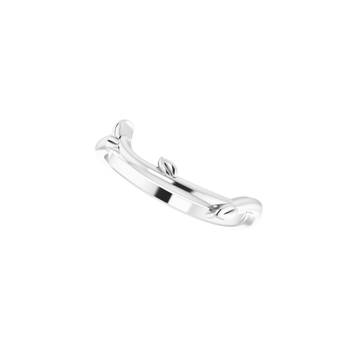 Floral Scroll Peg Shank or Band