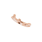 Floral Scroll Peg Shank or Band