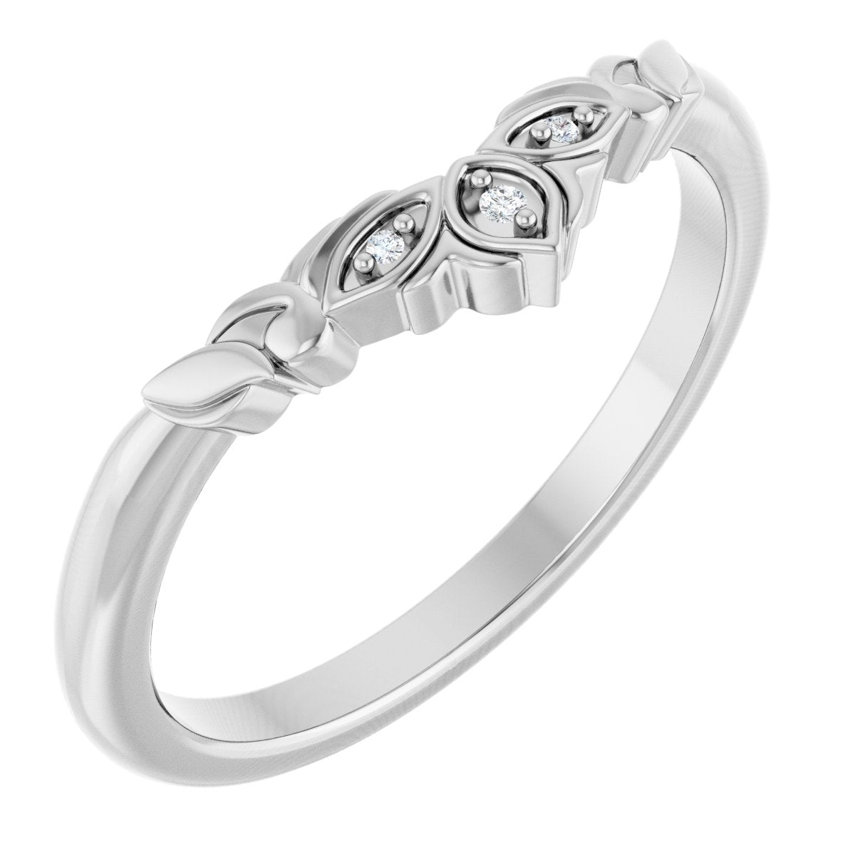 Three-Stone Engagement Ring or Band
