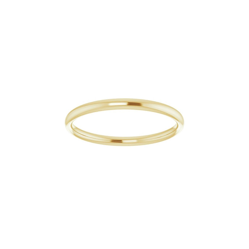 Lightweight Comfort-Fit European-Style Band