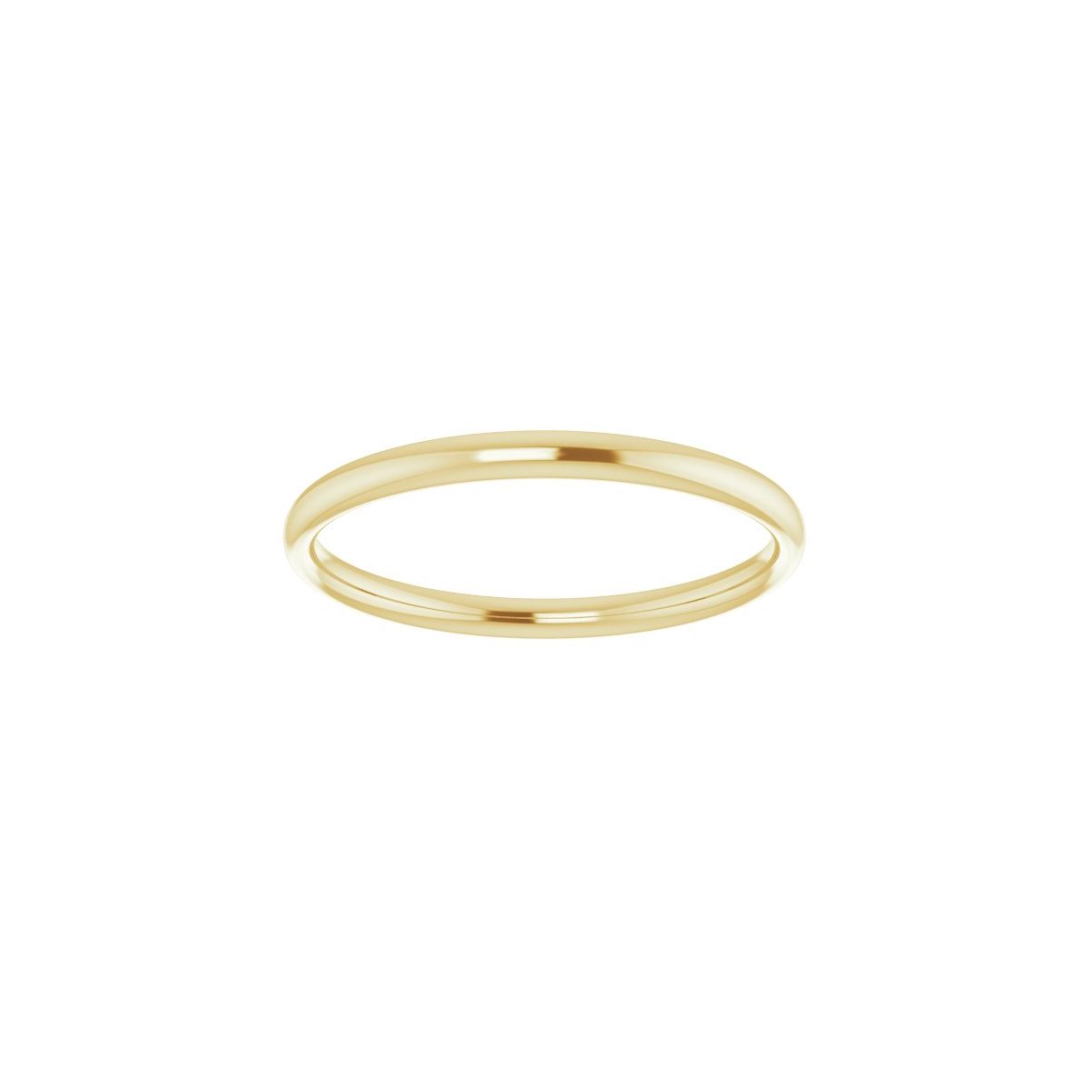 Lightweight Comfort-Fit European-Style Band
