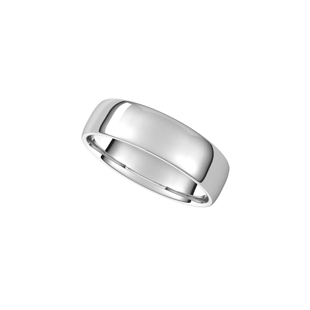 Lightweight Comfort-Fit European-Style Band