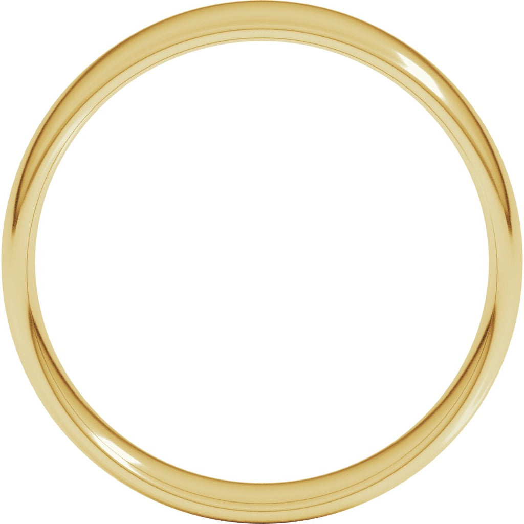 Lightweight Comfort-Fit European-Style Band