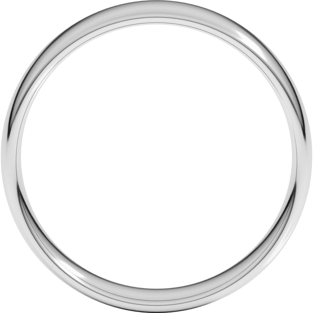 Lightweight Comfort-Fit European-Style Band