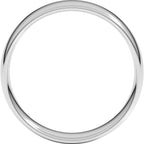 Lightweight Comfort-Fit European-Style Band