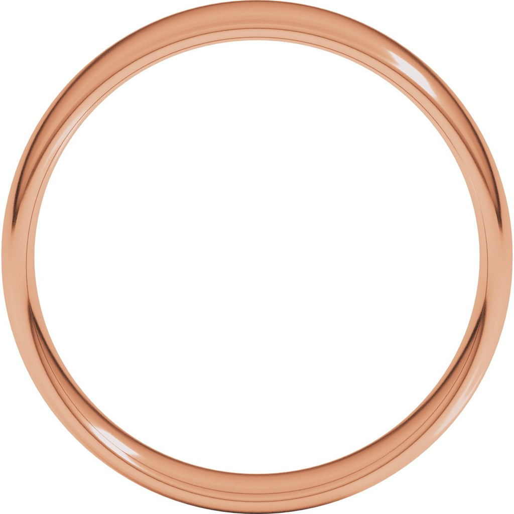 Lightweight Comfort-Fit European-Style Band