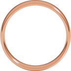 Lightweight Comfort-Fit European-Style Band