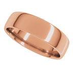 Lightweight Comfort-Fit European-Style Band