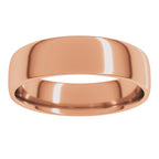 Lightweight Comfort-Fit European-Style Band