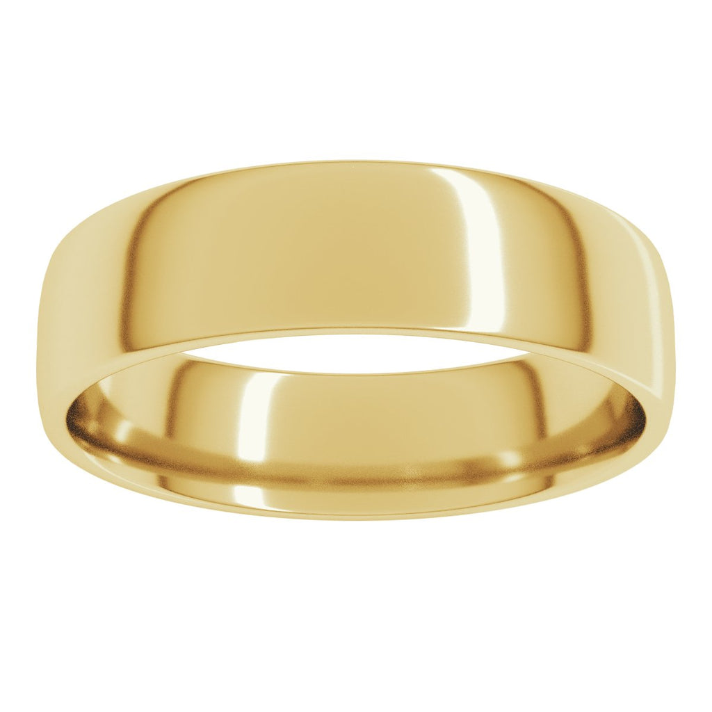 Lightweight Comfort-Fit European-Style Band