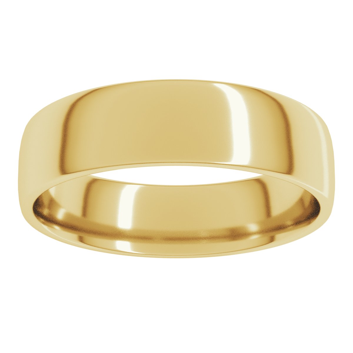 Lightweight Comfort-Fit European-Style Band