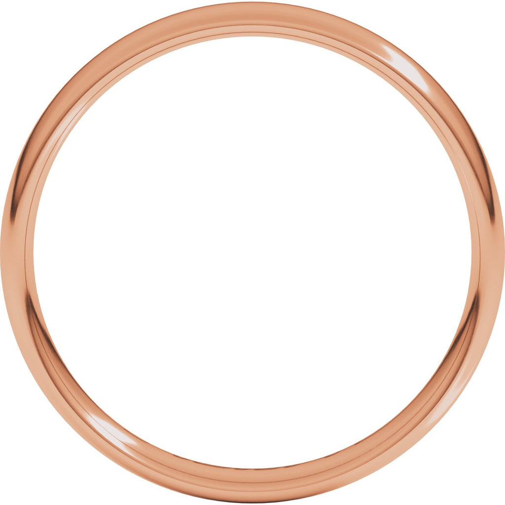 Lightweight Comfort-Fit European-Style Band