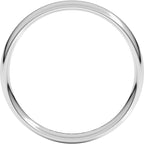 Lightweight Comfort-Fit European-Style Band