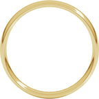 Lightweight Comfort-Fit European-Style Band