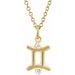 Accented Zodiac Necklace