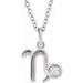 Accented Zodiac Necklace