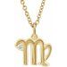 Accented Zodiac Necklace