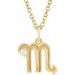 Accented Zodiac Necklace