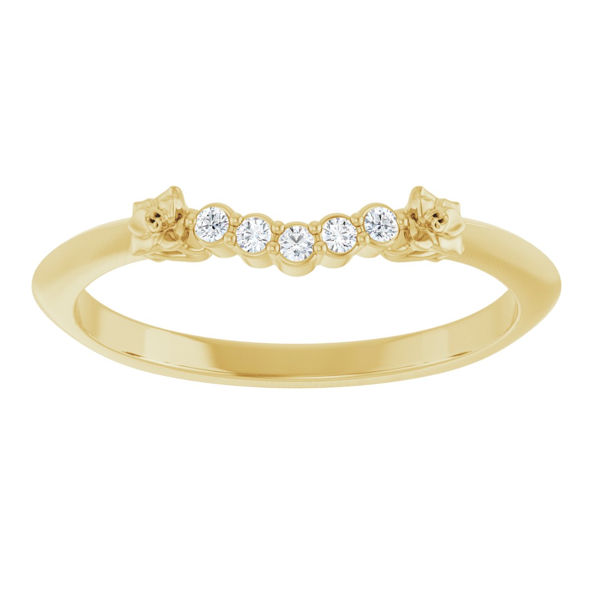 Accented Engagement Ring or Band