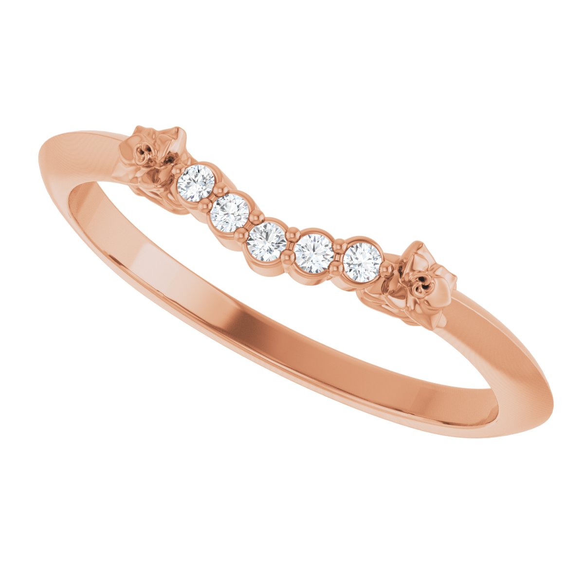 Accented Engagement Ring or Band