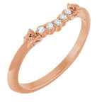 Accented Engagement Ring or Band