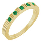 Birthstone Stackable Ring