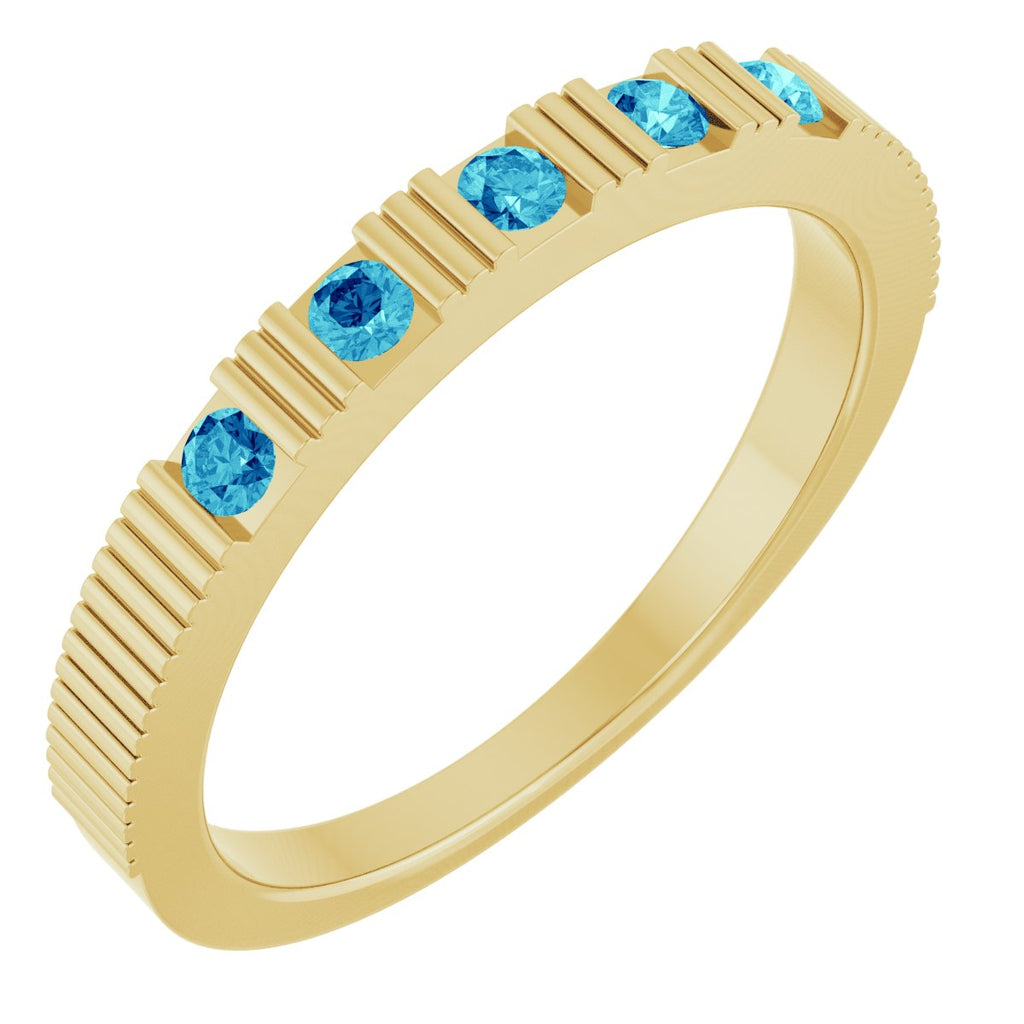 Birthstone Stackable Ring