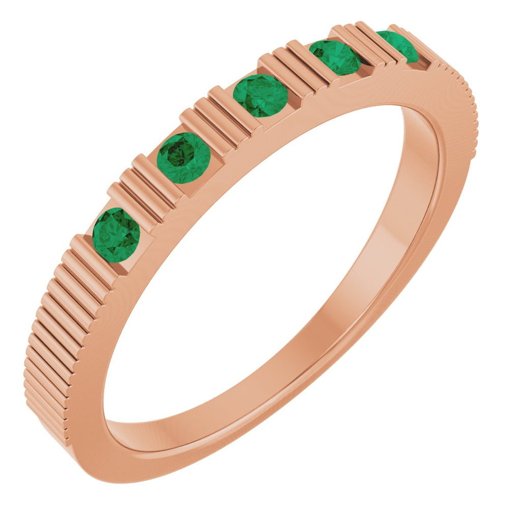 Birthstone Stackable Ring