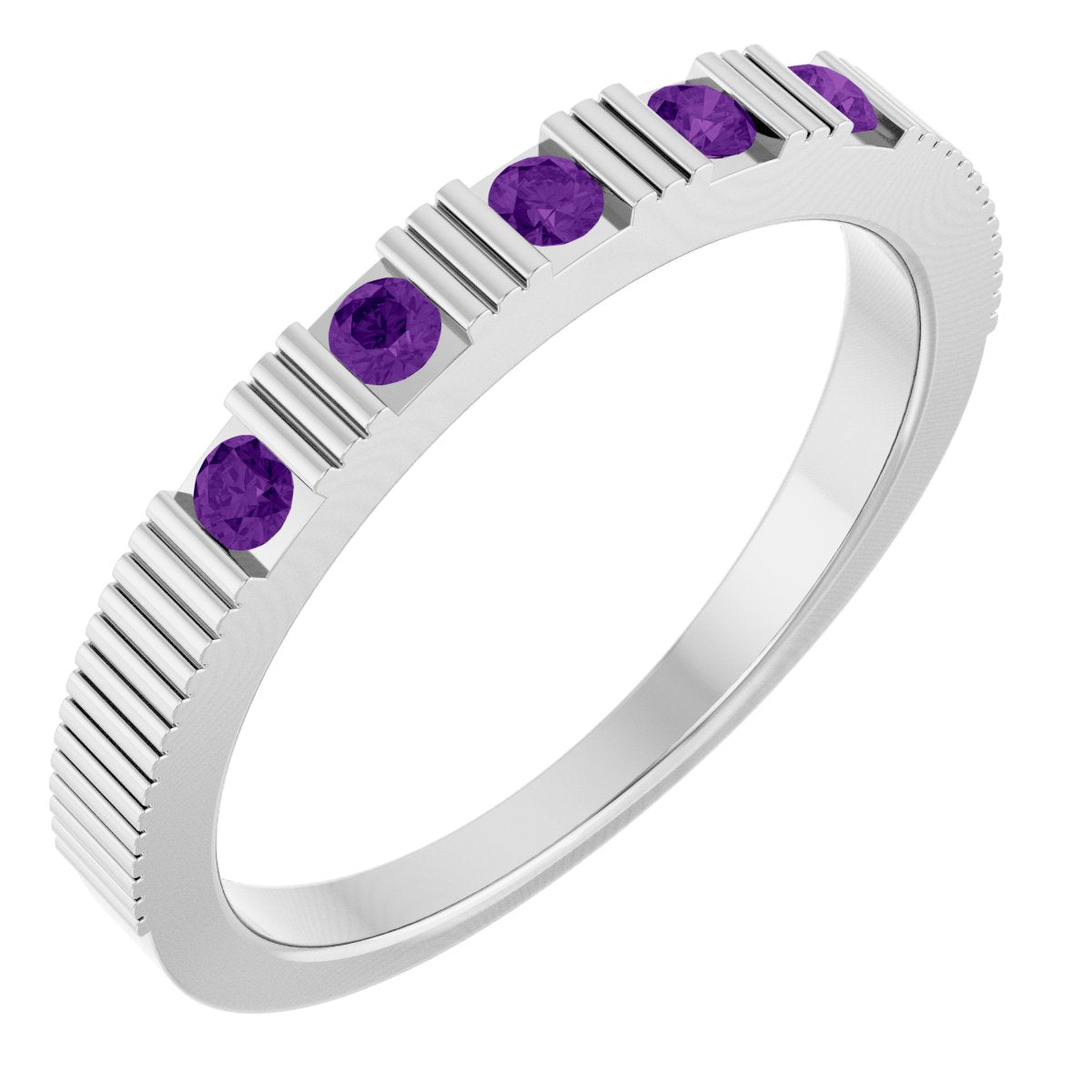 Birthstone Stackable Ring