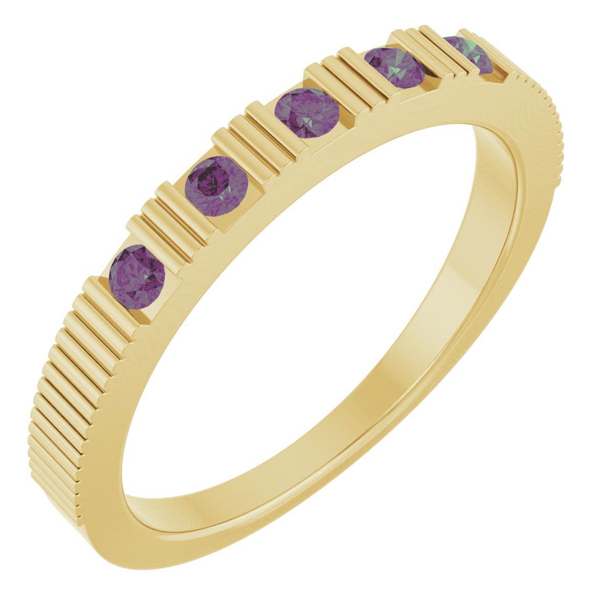 Birthstone Stackable Ring