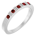 Birthstone Stackable Ring