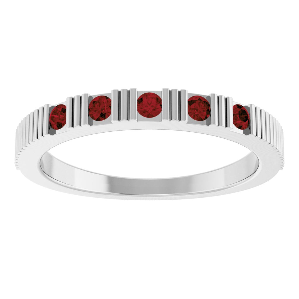 Birthstone Stackable Ring
