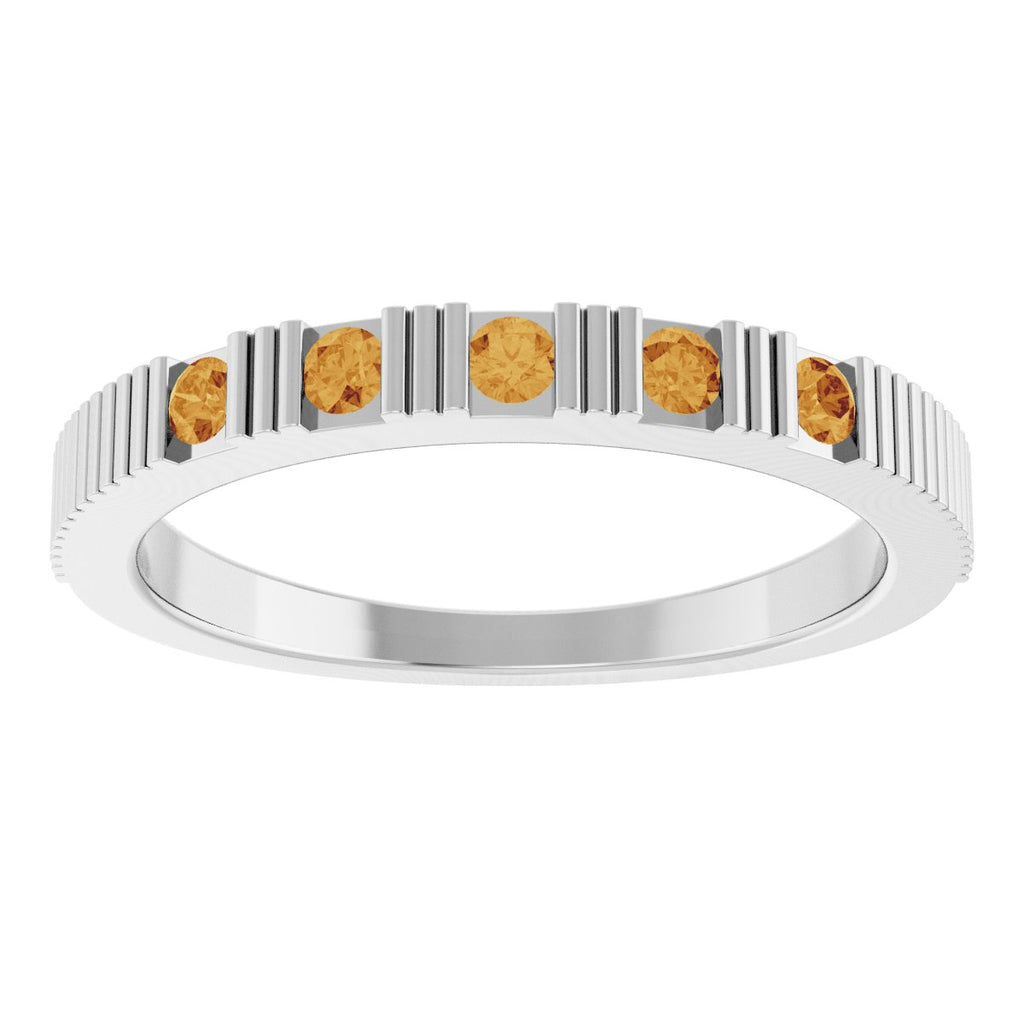 Birthstone Stackable Ring