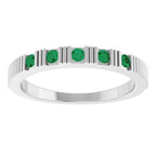 Birthstone Stackable Ring