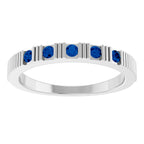 Birthstone Stackable Ring