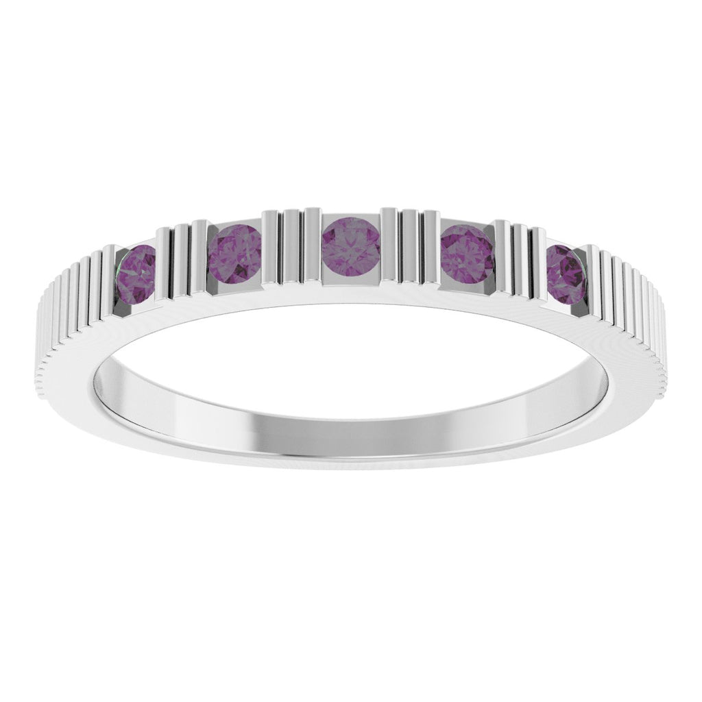 Birthstone Stackable Ring