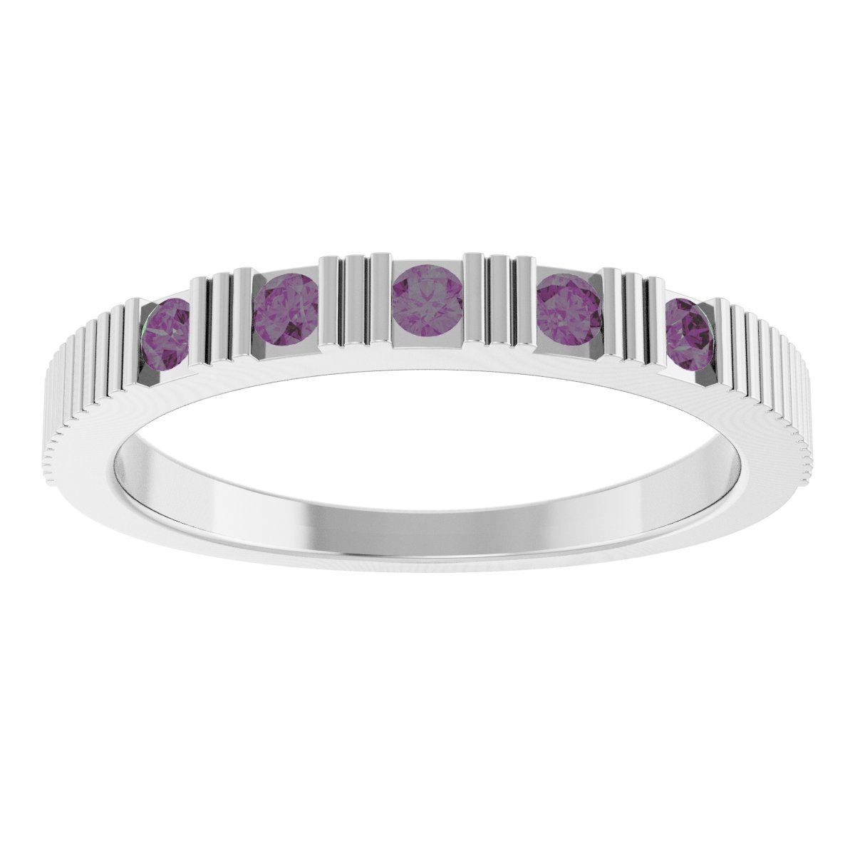 Birthstone Stackable Ring