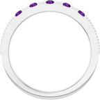 Birthstone Stackable Ring