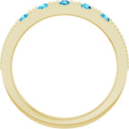 Birthstone Stackable Ring