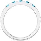 Birthstone Stackable Ring