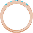 Birthstone Stackable Ring