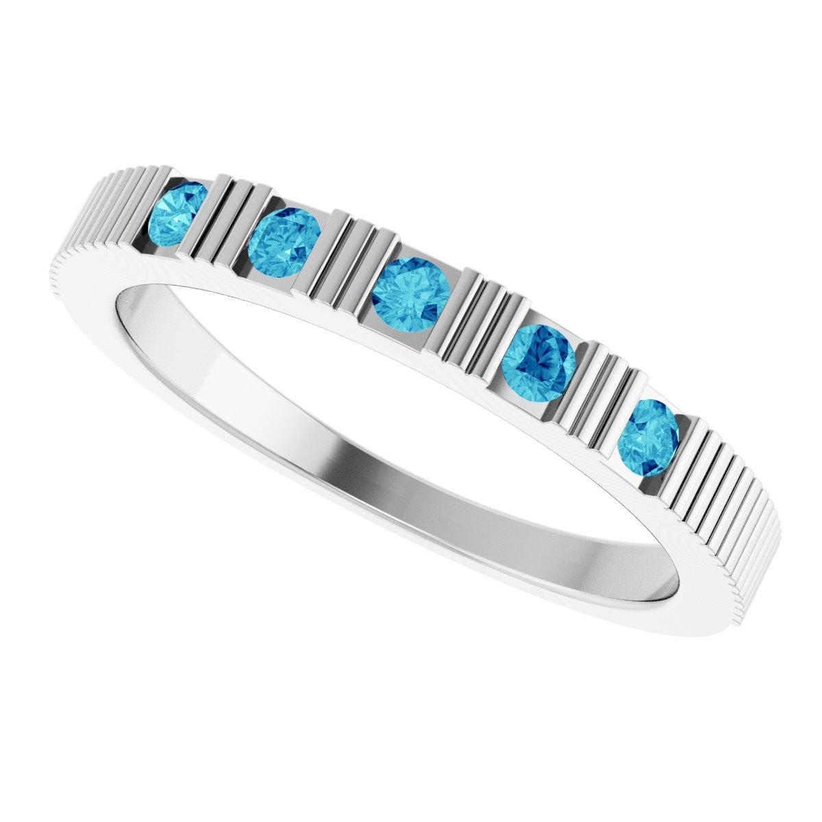 Birthstone Stackable Ring