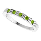 Birthstone Stackable Ring