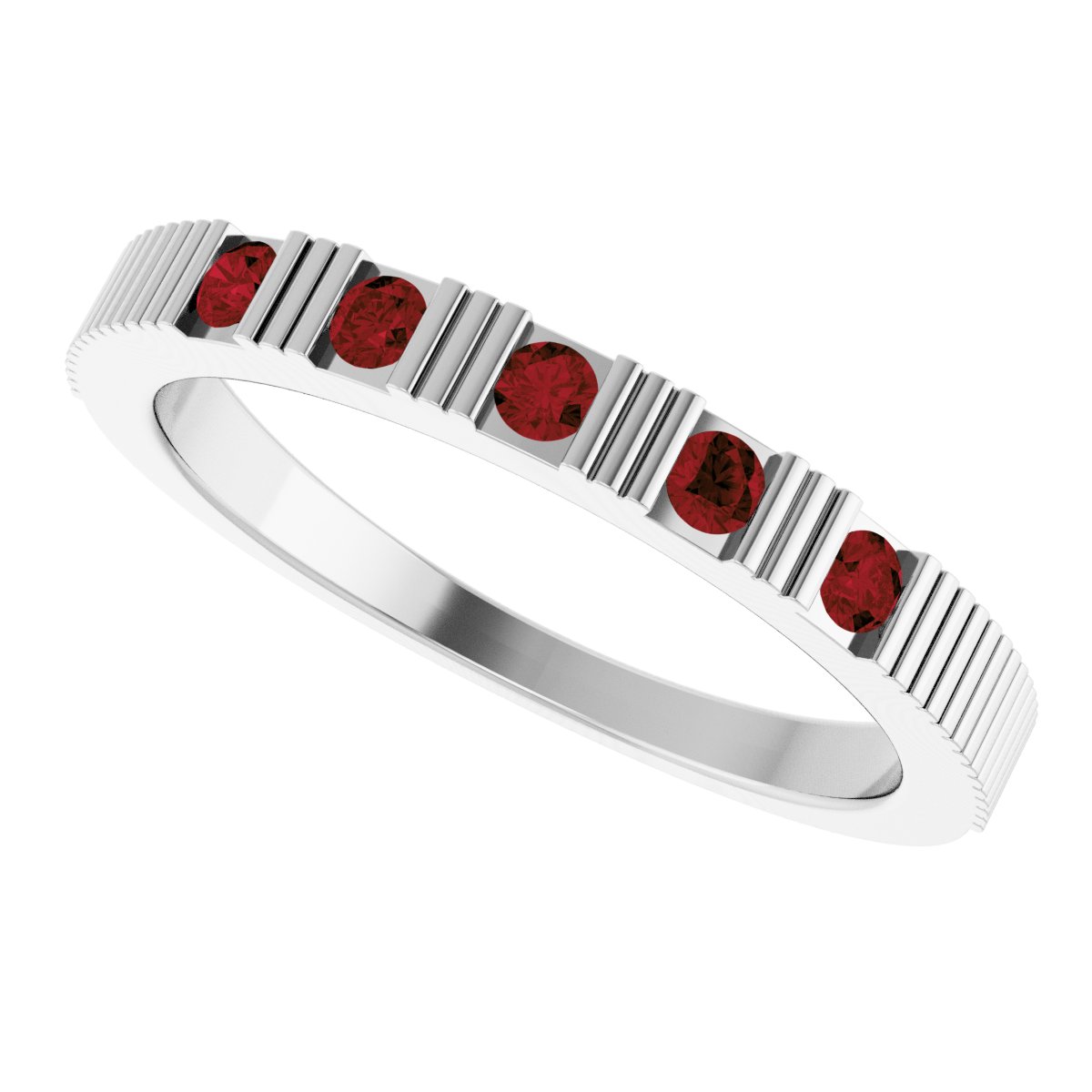 Birthstone Stackable Ring