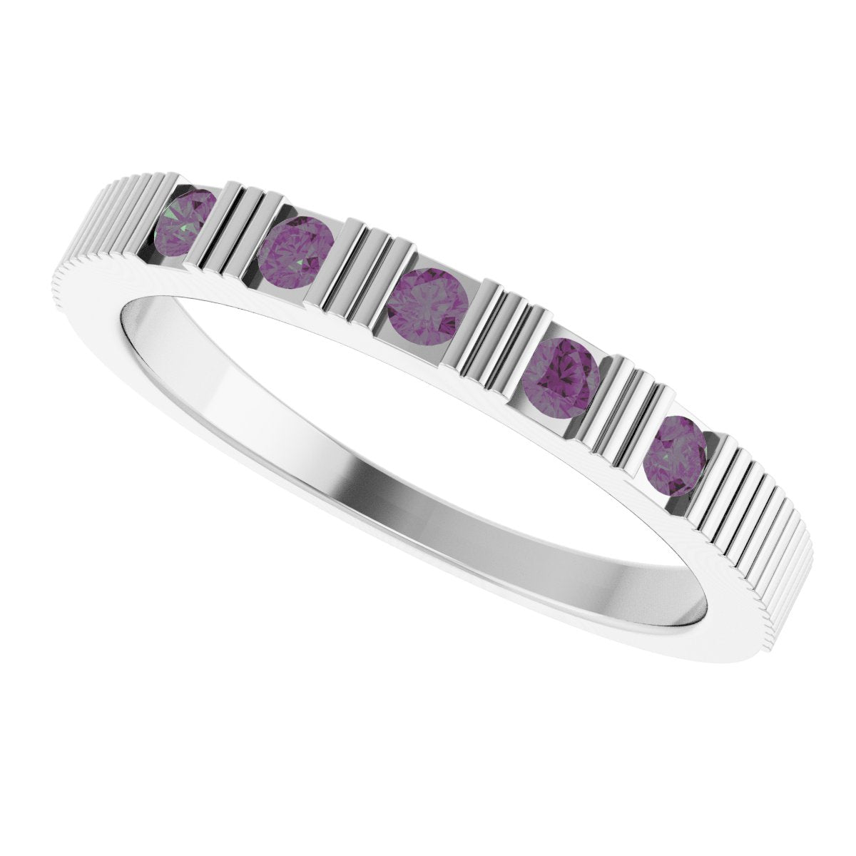 Birthstone Stackable Ring